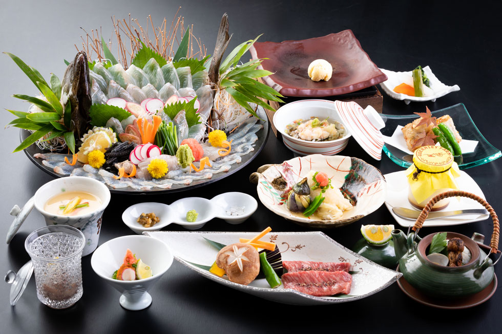平目コースの料理写真