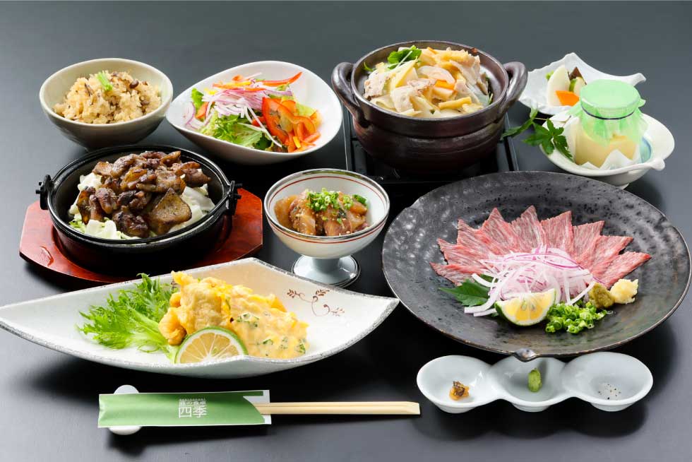 大分満喫御膳の料理写真